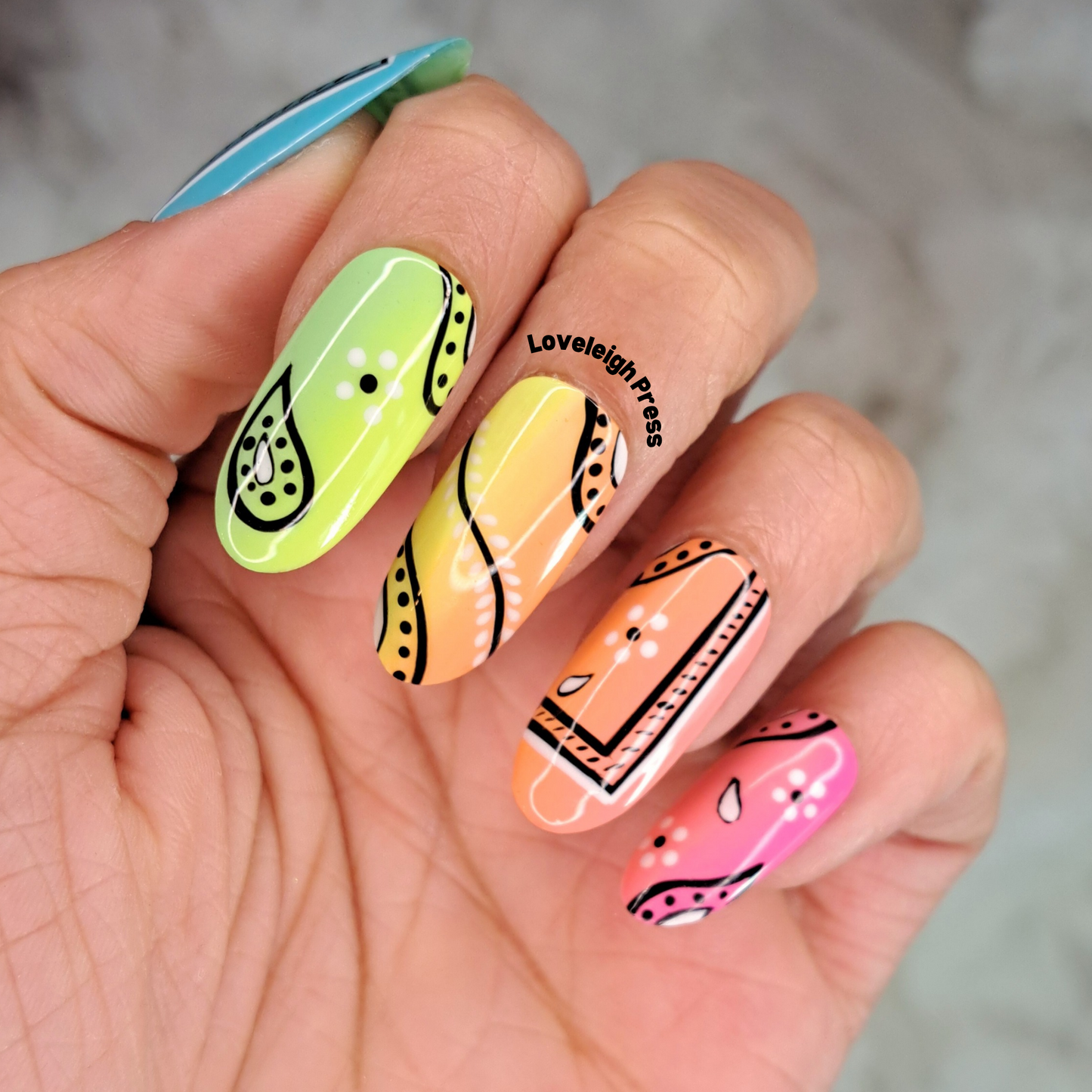 Pastel Paisley